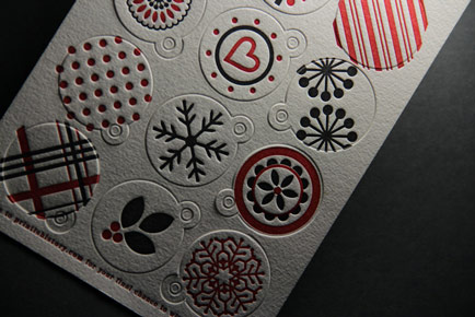 Page Stationery - Letterpress Holiday Gift Tags