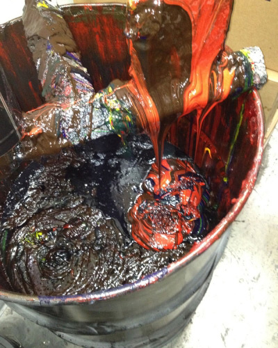 Ink recycling